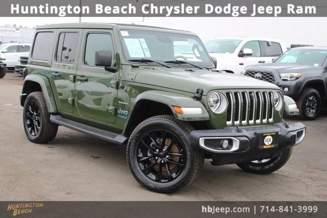 used 2021 Jeep Wrangler Unlimited 4xe car, priced at $24,900