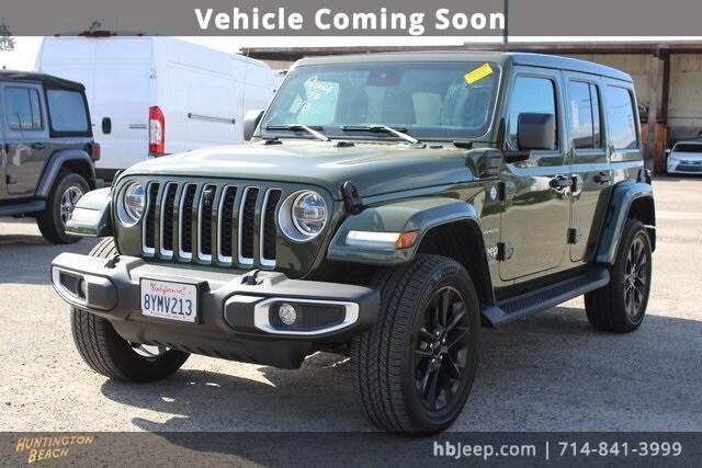 used 2021 Jeep Wrangler Unlimited 4xe car, priced at $30,500