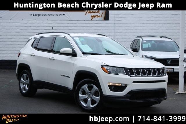 used 2021 Jeep Compass car, priced at $17,250