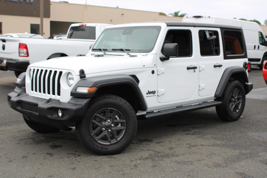 used 2024 Jeep Wrangler car, priced at $35,788