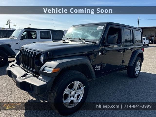 used 2020 Jeep Wrangler Unlimited car, priced at $22,600