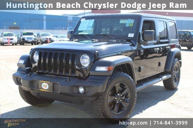used 2021 Jeep Wrangler Unlimited car, priced at $21,500