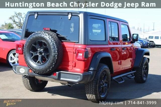 used 2020 Jeep Wrangler Unlimited car, priced at $29,166