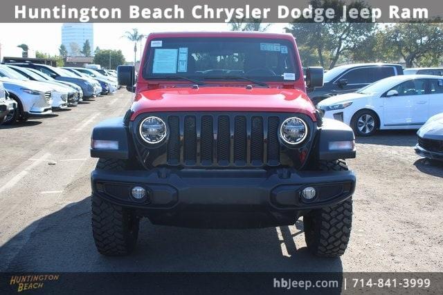 used 2020 Jeep Wrangler Unlimited car, priced at $29,166