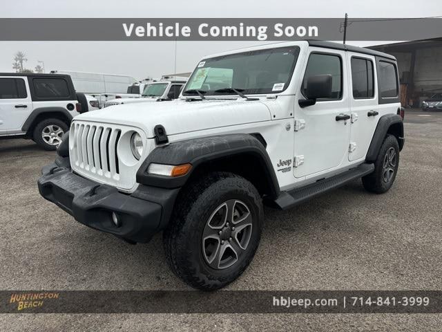 used 2021 Jeep Wrangler Unlimited car, priced at $25,200