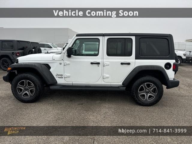 used 2021 Jeep Wrangler Unlimited car, priced at $25,200