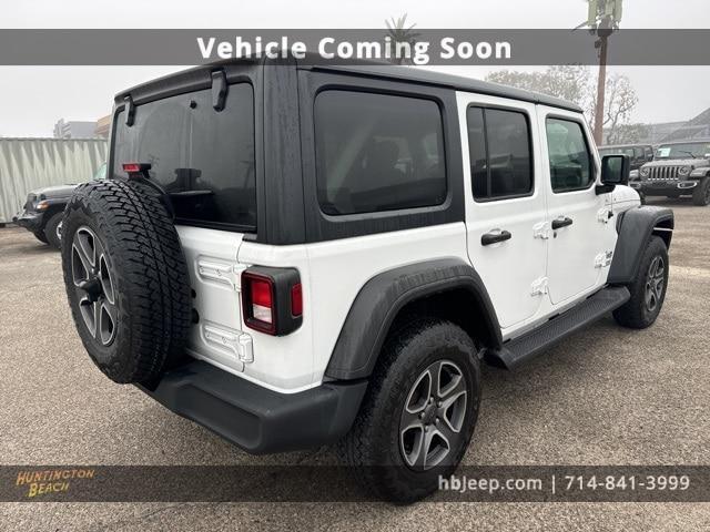 used 2021 Jeep Wrangler Unlimited car, priced at $25,200