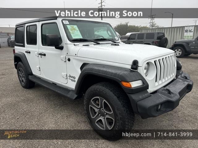 used 2021 Jeep Wrangler Unlimited car, priced at $25,200