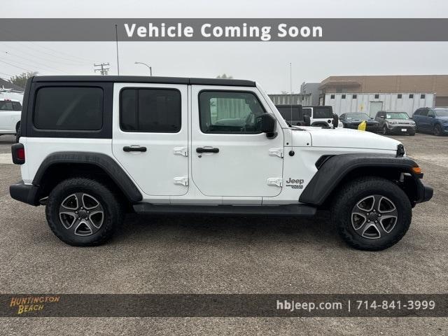 used 2021 Jeep Wrangler Unlimited car, priced at $25,200