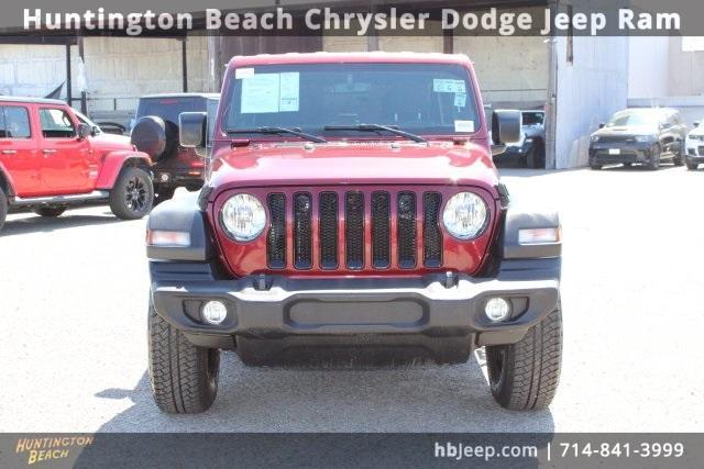 used 2021 Jeep Wrangler Unlimited car, priced at $22,442