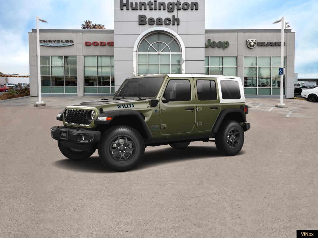 new 2025 Jeep Wrangler 4xe car, priced at $49,900