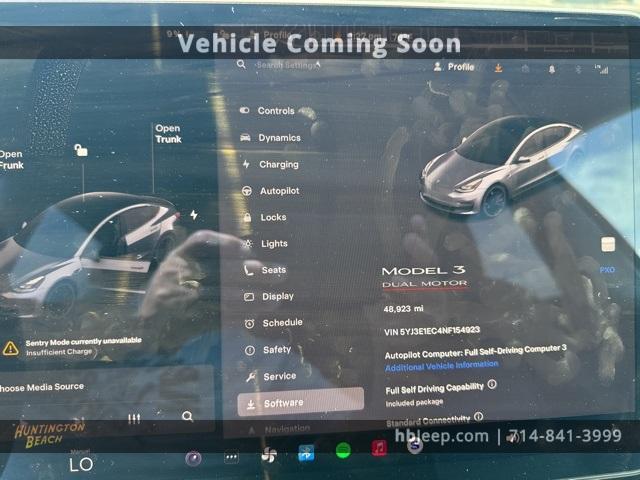 used 2022 Tesla Model 3 car, priced at $25,700