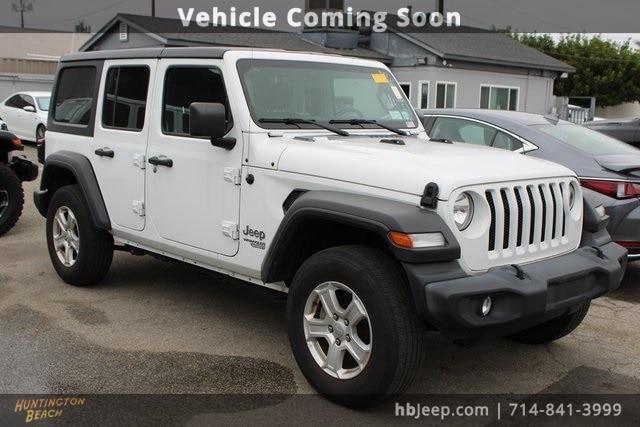 used 2020 Jeep Wrangler Unlimited car, priced at $27,800