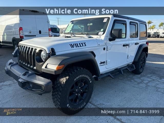 used 2021 Jeep Wrangler Unlimited car, priced at $28,600