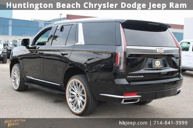 used 2021 Cadillac Escalade car, priced at $64,980