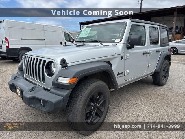 used 2022 Jeep Wrangler Unlimited car, priced at $25,800