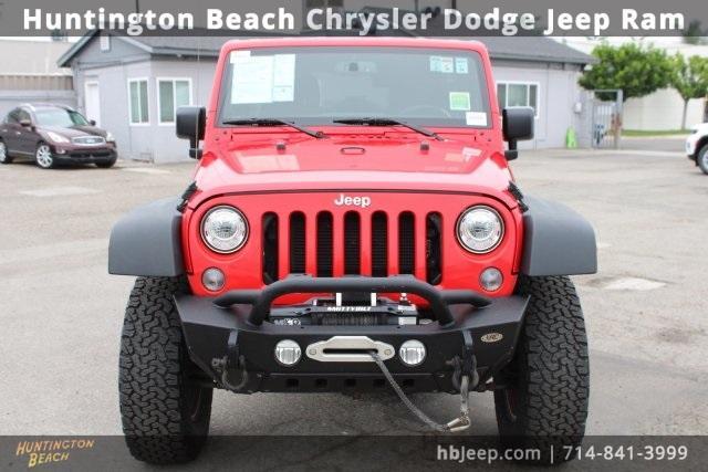 used 2018 Jeep Wrangler JK Unlimited car, priced at $17,870
