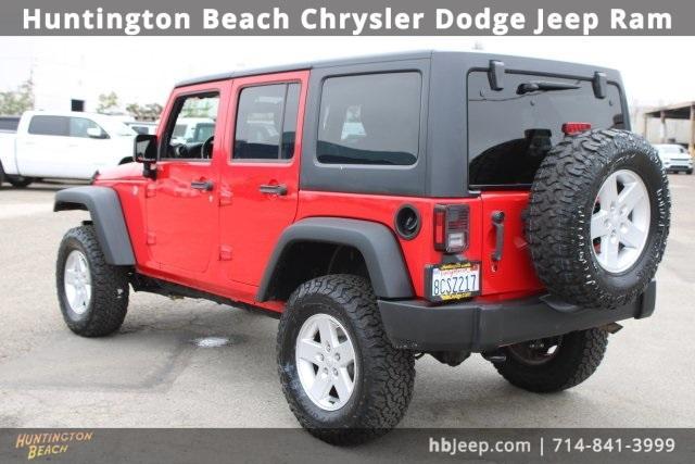 used 2018 Jeep Wrangler JK Unlimited car, priced at $17,870