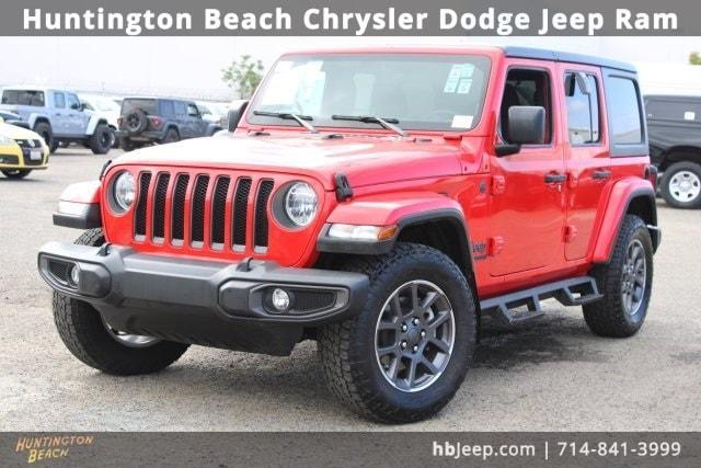 used 2021 Jeep Wrangler Unlimited car, priced at $24,108