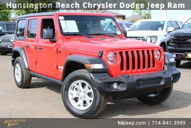 used 2021 Jeep Wrangler Unlimited car, priced at $26,600