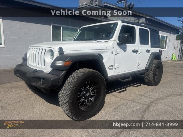 used 2021 Jeep Wrangler Unlimited car, priced at $23,990