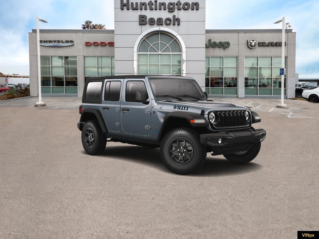 new 2025 Jeep Wrangler 4xe car, priced at $47,300