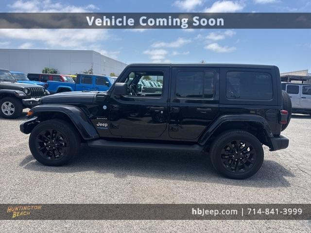 used 2022 Jeep Wrangler Unlimited 4xe car, priced at $28,990