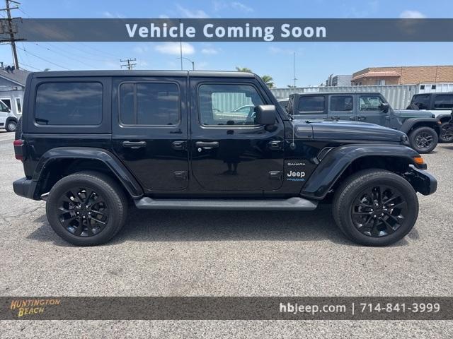 used 2022 Jeep Wrangler Unlimited 4xe car, priced at $28,990