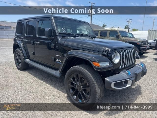 used 2022 Jeep Wrangler Unlimited 4xe car, priced at $28,990