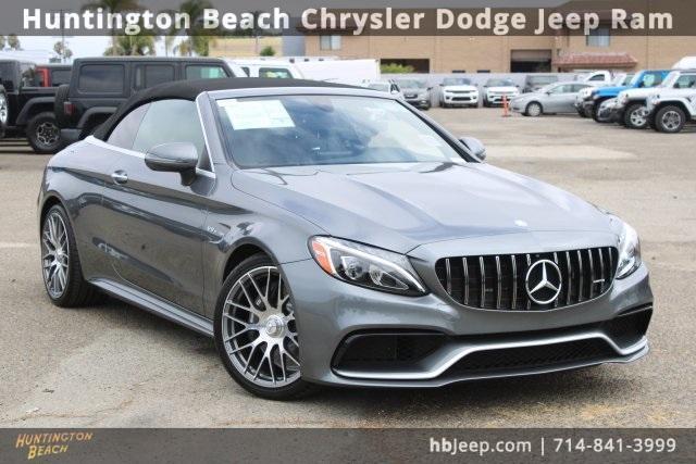 used 2017 Mercedes-Benz AMG C 63 car, priced at $43,990
