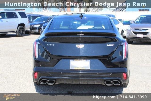 used 2022 Cadillac CT4-V car, priced at $55,225