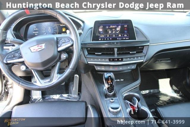used 2022 Cadillac CT4-V car, priced at $55,225