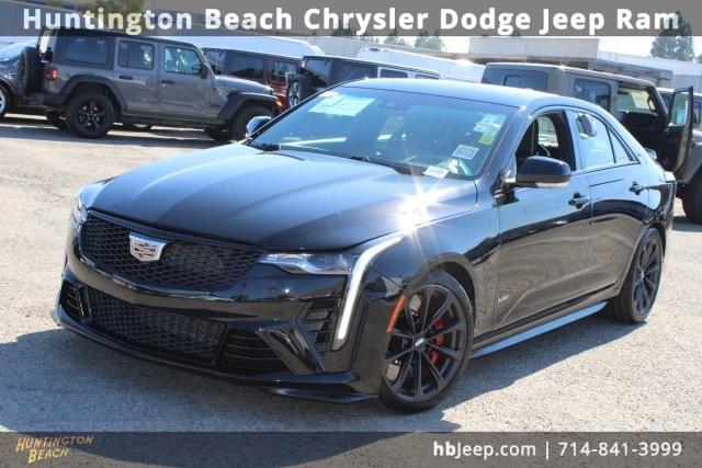 used 2022 Cadillac CT4-V car, priced at $55,225