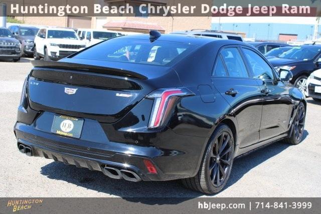 used 2022 Cadillac CT4-V car, priced at $55,225