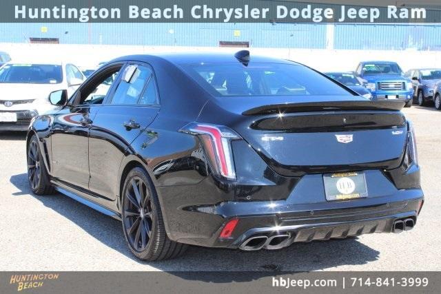 used 2022 Cadillac CT4-V car, priced at $55,225
