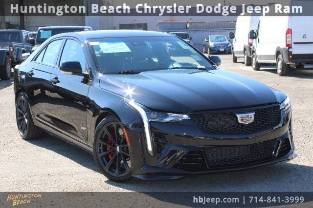 used 2022 Cadillac CT4-V car, priced at $55,225