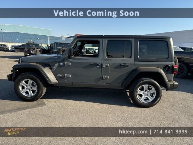 used 2020 Jeep Wrangler Unlimited car, priced at $25,600