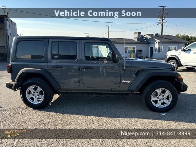 used 2020 Jeep Wrangler Unlimited car, priced at $25,600