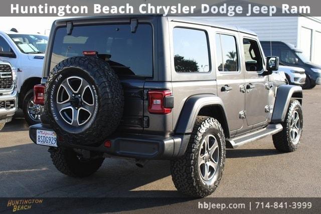 used 2020 Jeep Wrangler Unlimited car, priced at $28,229