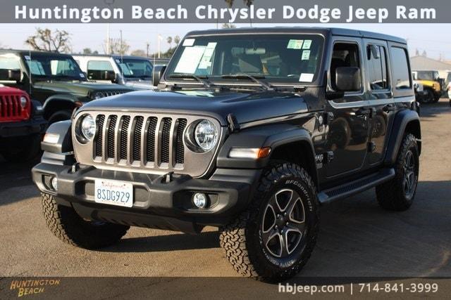 used 2020 Jeep Wrangler Unlimited car, priced at $28,229