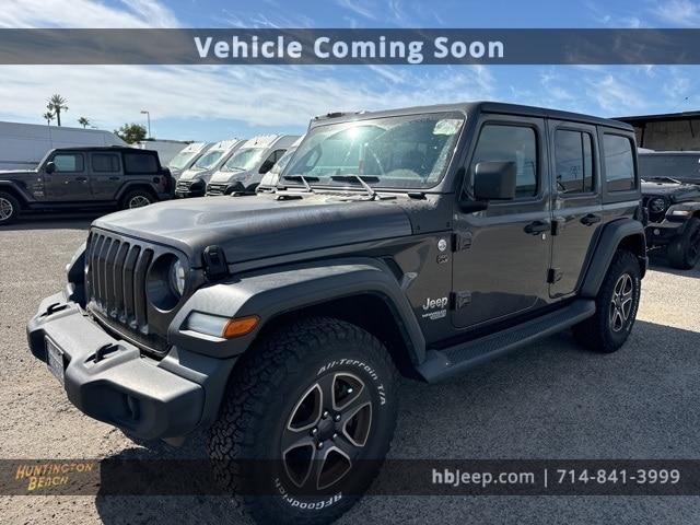 used 2020 Jeep Wrangler Unlimited car, priced at $29,990