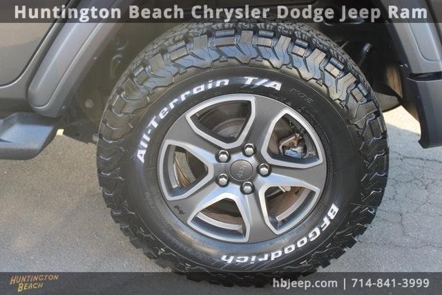 used 2020 Jeep Wrangler Unlimited car, priced at $28,229