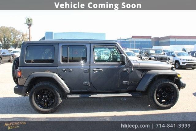 used 2021 Jeep Wrangler Unlimited car, priced at $28,157