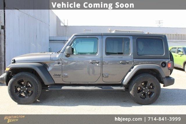 used 2021 Jeep Wrangler Unlimited car, priced at $28,157