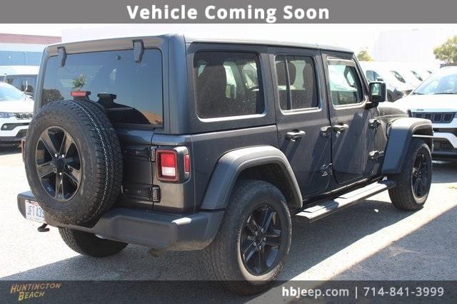 used 2021 Jeep Wrangler Unlimited car, priced at $28,157