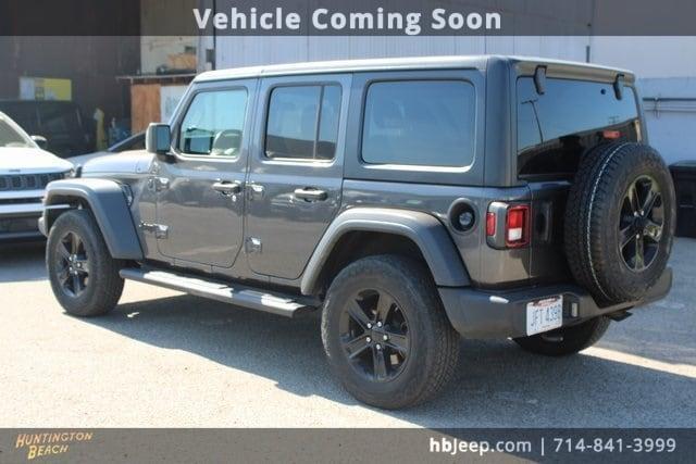 used 2021 Jeep Wrangler Unlimited car, priced at $28,157