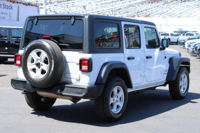 used 2020 Jeep Wrangler Unlimited car, priced at $22,998