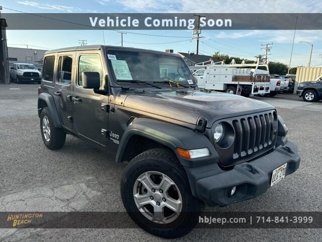 used 2020 Jeep Wrangler Unlimited car, priced at $21,700