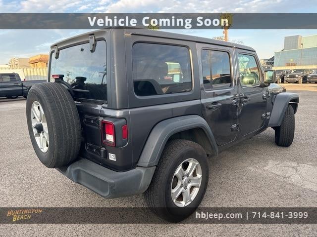 used 2020 Jeep Wrangler Unlimited car, priced at $21,700