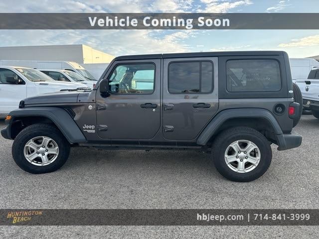 used 2020 Jeep Wrangler Unlimited car, priced at $21,700